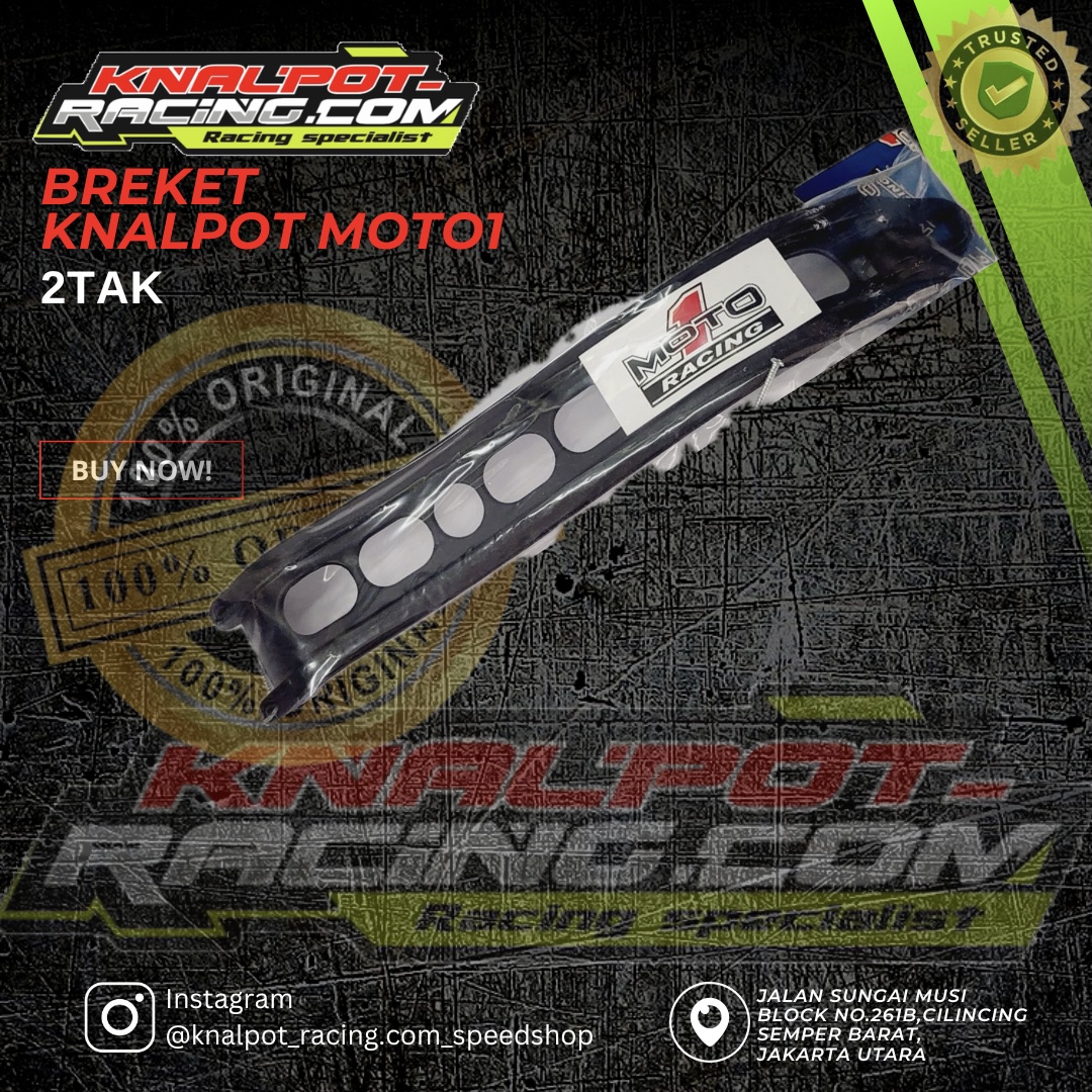 BREKET KNALPOT MOTO1 2TAK